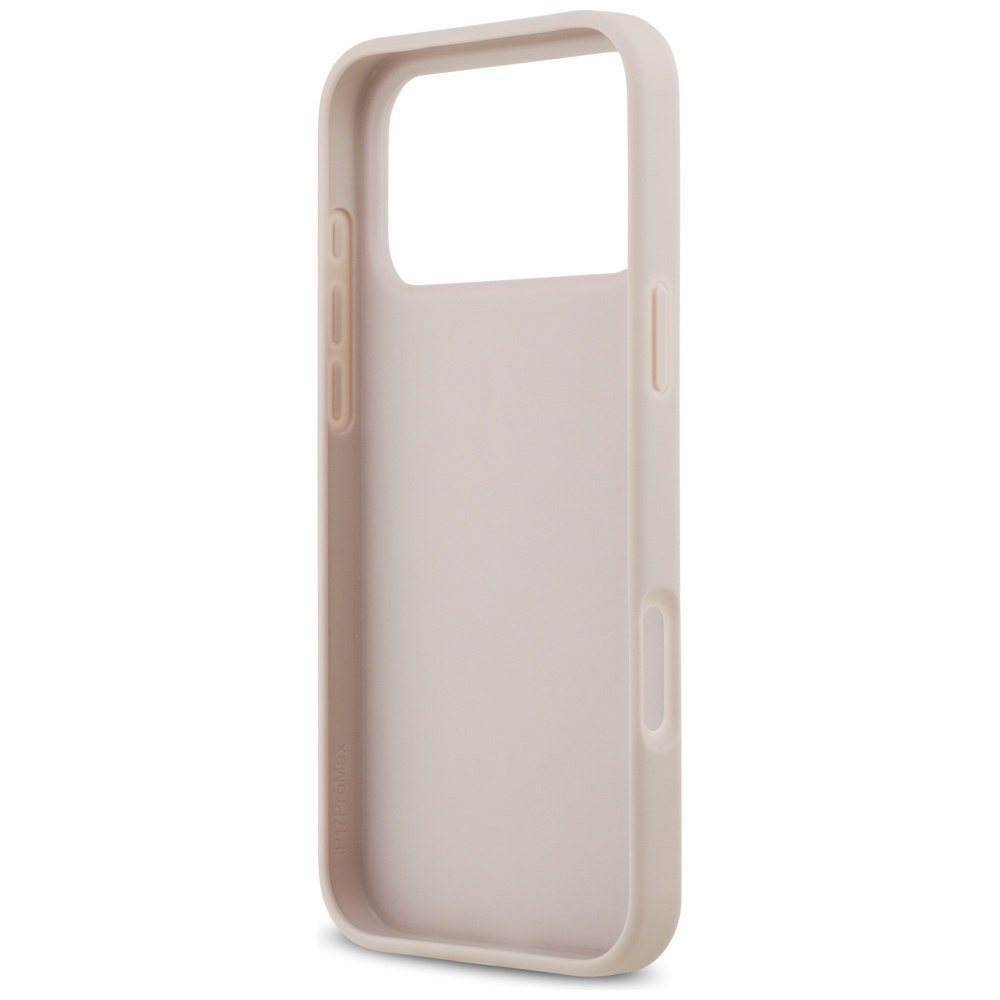 Etui Guess 4G Double Card Triangle do iPhone 17 Pro Max różowy